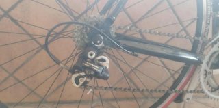 Bici da corsa Olimpia carbonio