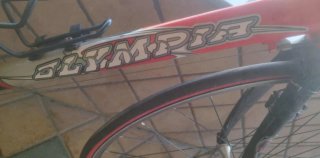 Bici da corsa Olimpia carbonio