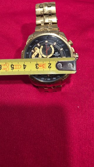 Reloj Casio Edifice EF-558 Cronógrafo Dorado