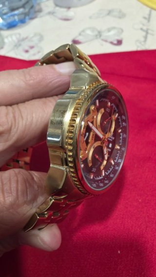 Reloj Casio Edifice EF-558 Cronógrafo Dorado