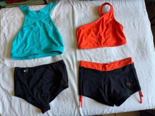 Ropa Pole Dance: Conjunto 4 Piezas