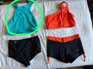 Ropa Pole Dance: Conjunto 4 Piezas