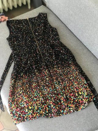 Vestido Eye Candy Negro Multicolor
