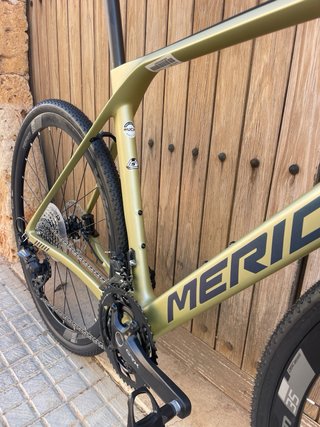 Bicicleta Merida Gravel Carretera UNISEX carbonio S