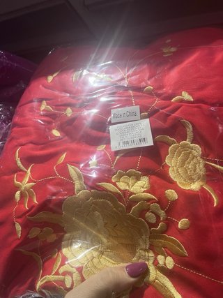 Manton Flamenco Cuadrado 150x150