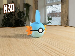Pokeball Mudkip - Pokémon
