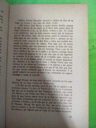 Libro crimen cuenca antiguo vintage historia