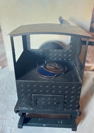 Olla Ferroviaria Negra Metal