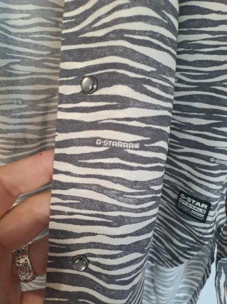 Camisa G-Star RAW estampado cebra