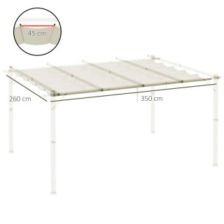 Tela de Repuesto 3,5x2,6m Pérgola 4x3