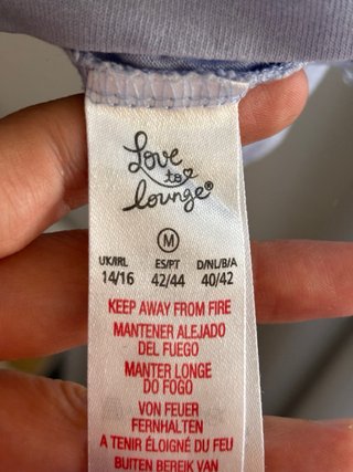 Camiseta coquette azul bebé