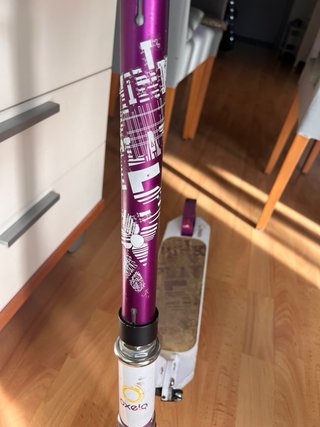 Patinete infantil Decathlon morado