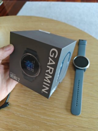 Garmin Venu 2 Gris/Azul Marino