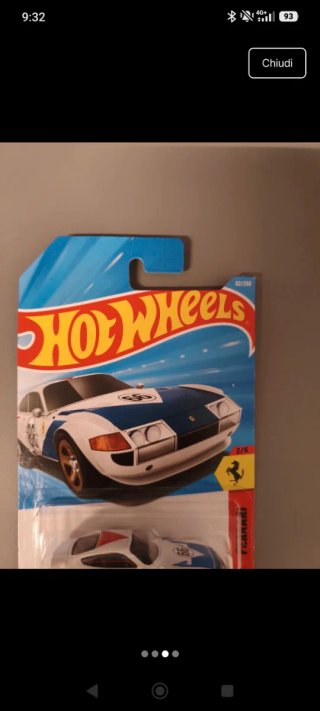 Hotwheels Ferrari 365 GTB4 Competizione 62/250