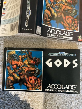 Gods Mega Drive - Juego Sega