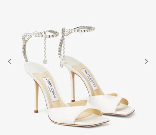 Sandalias Jimmy Choo Blancas Tacon