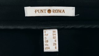Pantalón negro punto Roma talla 36