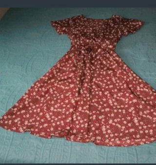 Vestido Verano Estampado Floral XS