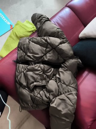 Abrigo Massimo Dutti verde oliva