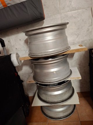3 Llantas de 16', SLK R170 + 1 Rota