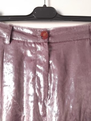 Pantaloni Alysi ampi rosa antico