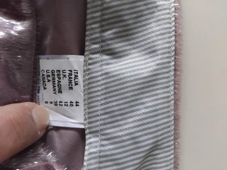 Pantaloni Alysi ampi rosa antico