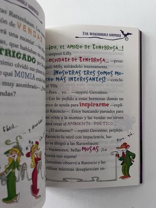 Libro Geronimo Stilton: “El Rap del Miedo”