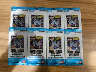 8 Sobres Dragon Ball Super Manga Booster sb02