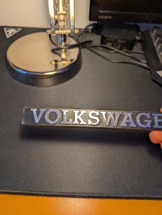 Scritta Logo Volkswagen VW