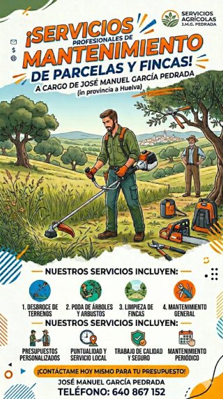 DESBROZE y MANTENIMIENTO