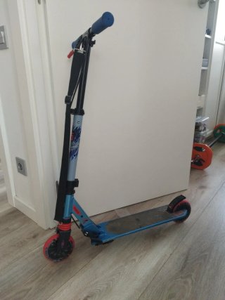 Patinete Oxelo plegable azul