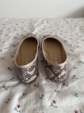 Bailarinas estampado serpiente Talla 38