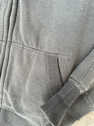 Sudadera Zara Negra Talla M