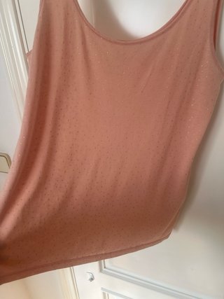 Top rosa Les petits hauts con brillos