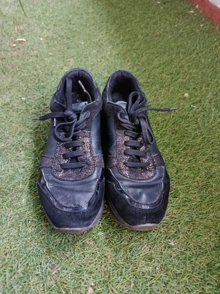 Zapatillas Geox Respira Negras