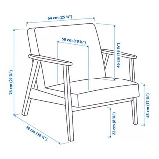 Sillón Ekenäset IKEA Kilanda beige