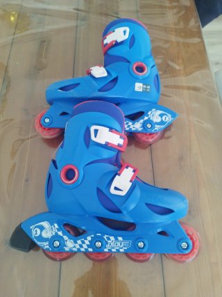 Patines Oxelo Talla 30-32 Azul