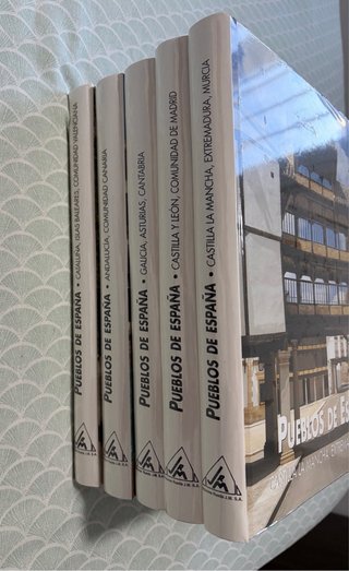 Colección libros Pueblos de España