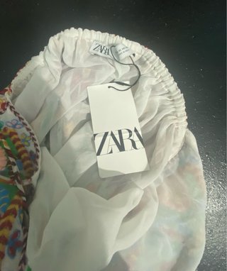 Vestido zara diseño azteca