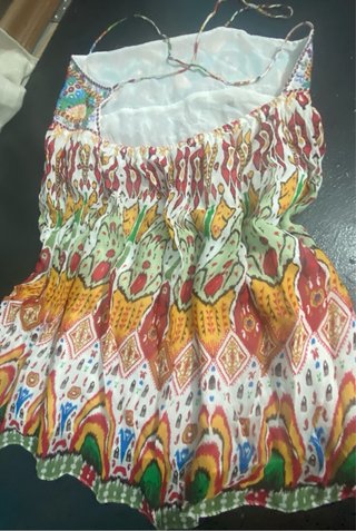 Vestido zara diseño azteca