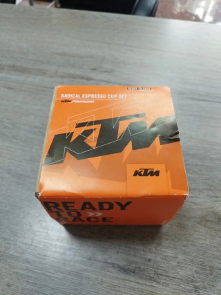 Set di tazze da caffè espresso KTM in ceramica