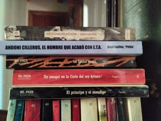 Novelas de aventuras e históricas. 2€ cada 1