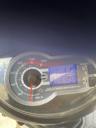 Moto Scooter SYM 125 Blanca