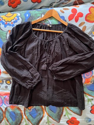 Blusa NLY Trend Negra Talla Única