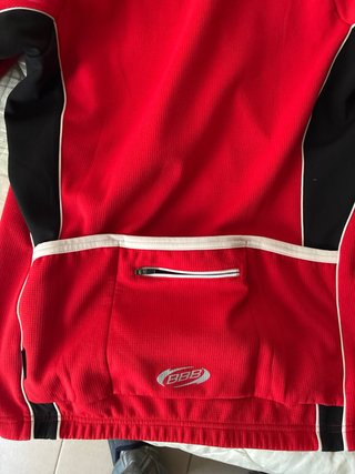 Maillot Ciclismo BBB Rojo y Negro Talla L