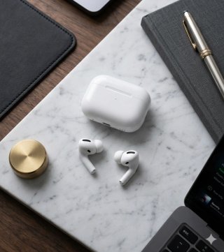 Auriculares Bluetooth Blancos por estrenar.