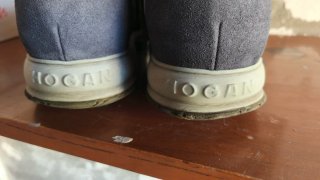 Scarpe Hogan Beige e Rosse