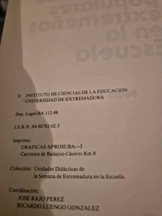 Los Cuentos populares extremeños en la escuela