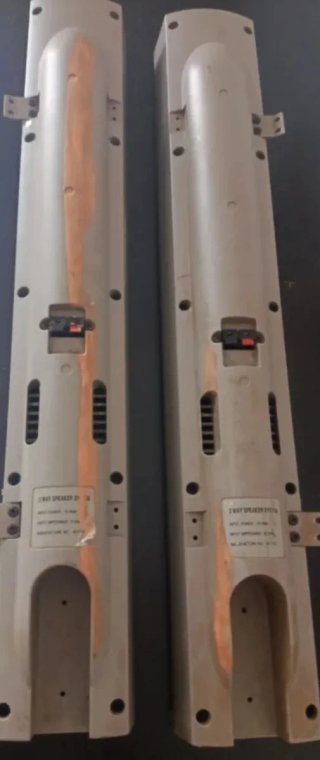 2 altavoces barra gris 63 alto