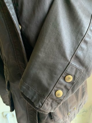 Parka Zara Marrón Mujer